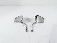 Load image into Gallery viewer, 2012 Harley FLD Dyna Switchback Chrome Rear View Mirror Set  91840-03B 91845-03B | Mototech271
