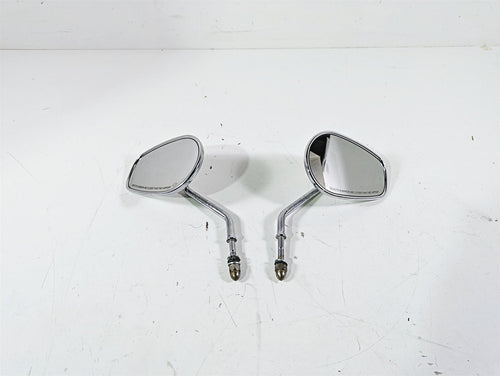 2012 Harley FLD Dyna Switchback Chrome Rear View Mirror Set  91840-03B 91845-03B | Mototech271