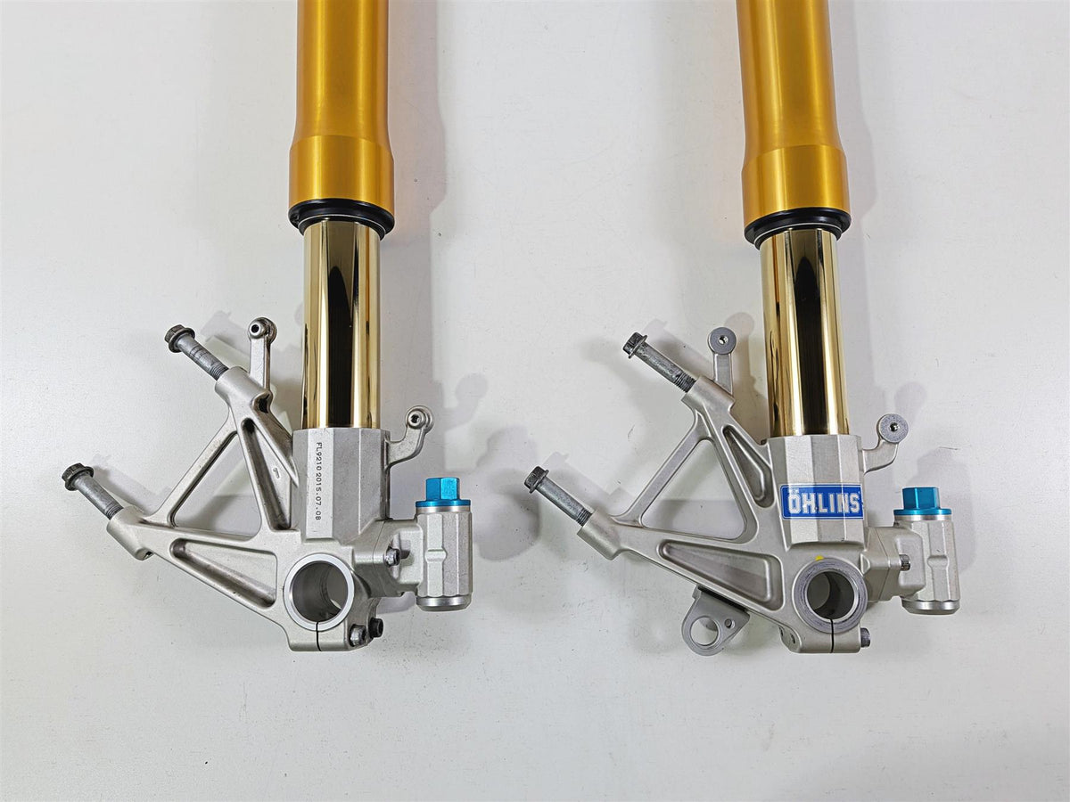 2016 Aprilia RSV 1100 Tuono V4 Factory Ohlins Front Fork Legs 2B001704 2B001703 {{ shop.shopifyCountryName }} - Mototech271