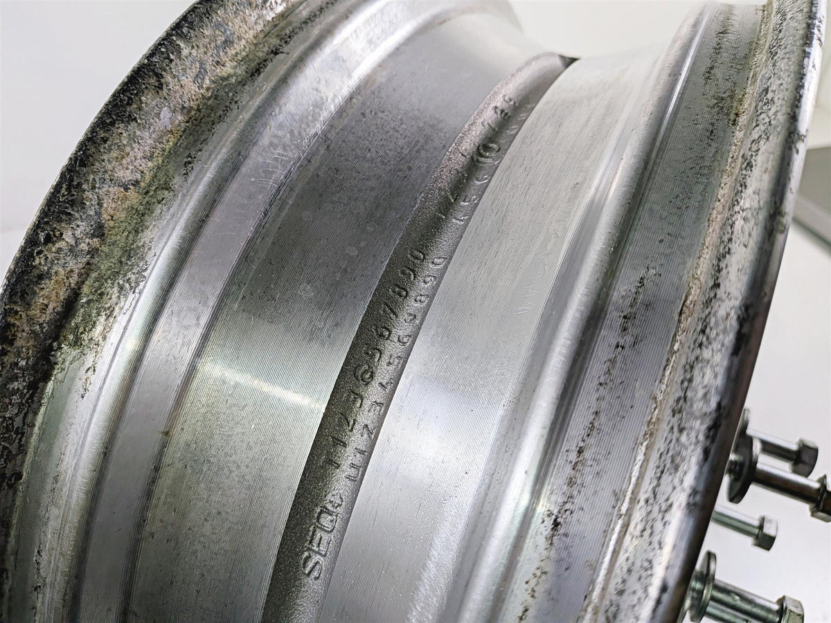 2011 Harley FXDF Dyna Fat Bob Rear Wheel Rim 16x5 Slotted 46717-10 {{ shop.shopifyCountryName }} - Mototech271