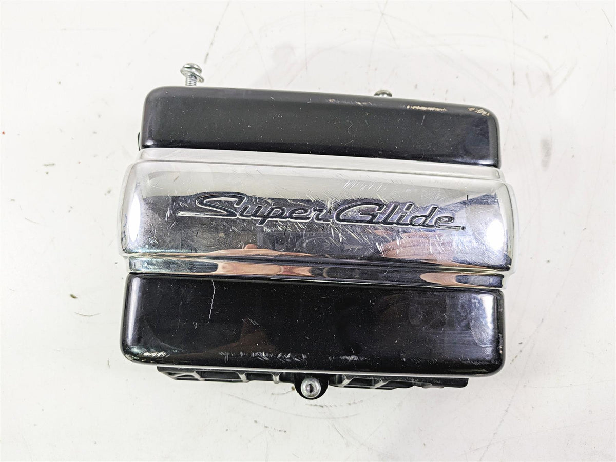 2011 Harley FXDC Dyna Super Glide Right Battery Tray & Cover 70379-06B {{ shop.shopifyCountryName }} - Mototech271