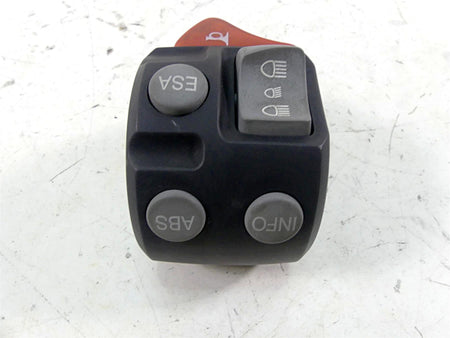 2009 BMW R1200 GS K25 Left Hand Esa Abs Turn Signal Control Switch 61317704625 {{ shop.shopifyCountryName }} - Mototech271