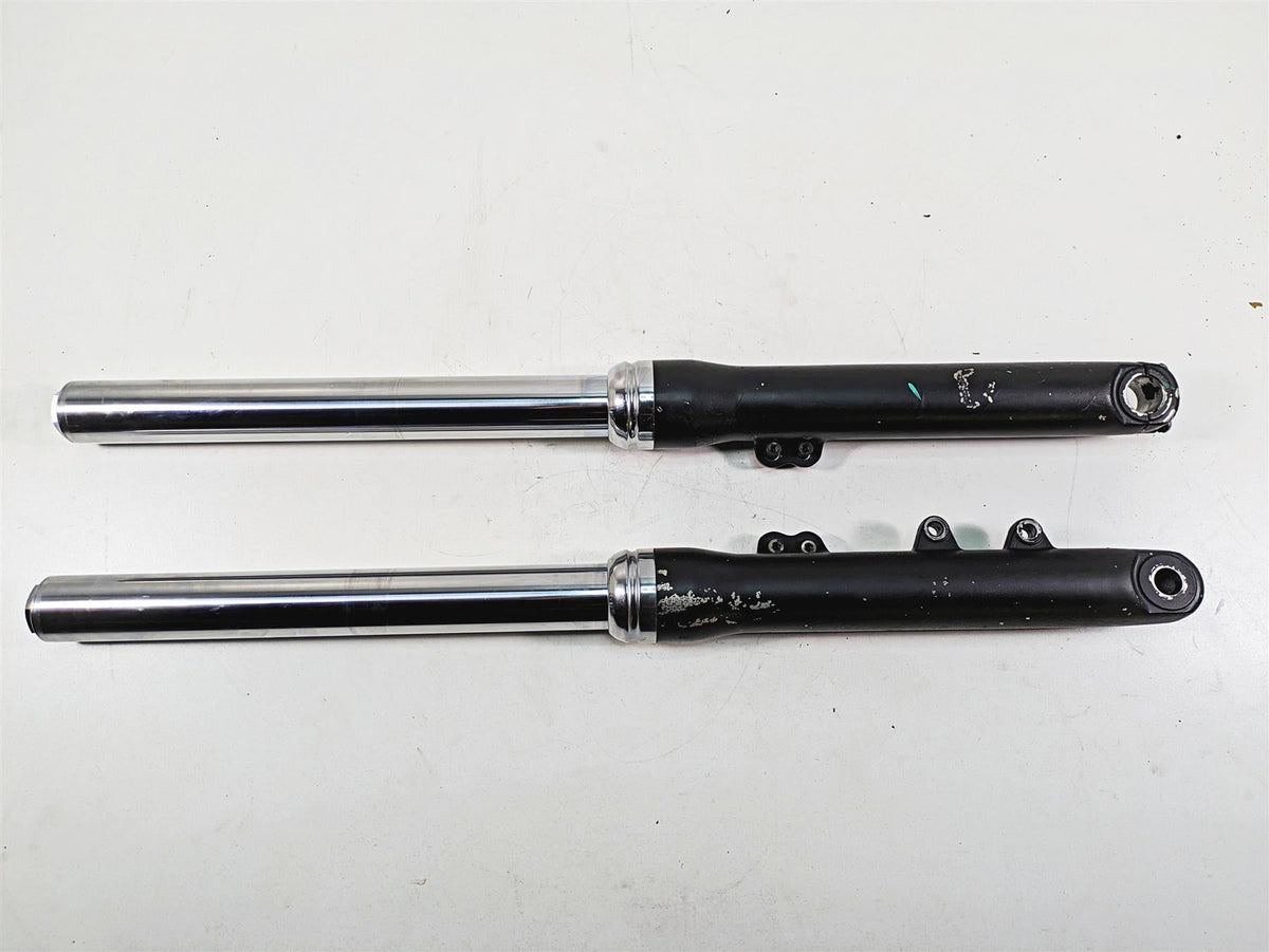 2009 Harley FXDC Dyna Super Glide Custom Straight Front Fork Legs 49mm 45947-06 {{ shop.shopifyCountryName }} - Mototech271