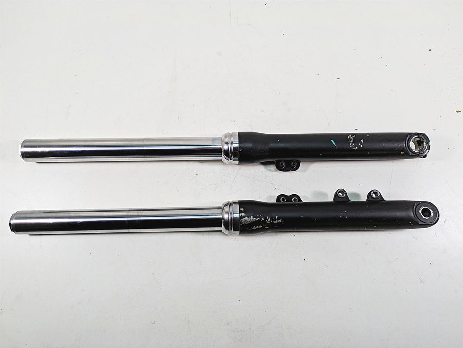 2009 Harley FXDC Dyna Super Glide Custom Straight Front Fork Legs 49mm 45947-06 {{ shop.shopifyCountryName }} - Mototech271