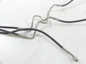 2014 Harley Touring FLHX Street Glide Front Abs Brake Line Set 41800009 41800011