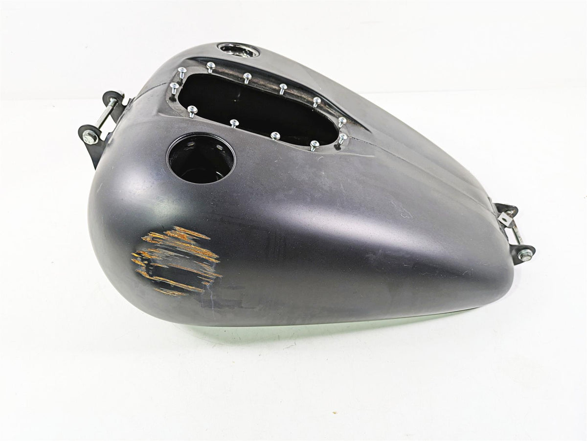 2017 Harley Dyna FXDB Street Bob Fuel Gas Petrol Tank Black Denim -Read 61000707 {{ shop.shopifyCountryName }} - Mototech271
