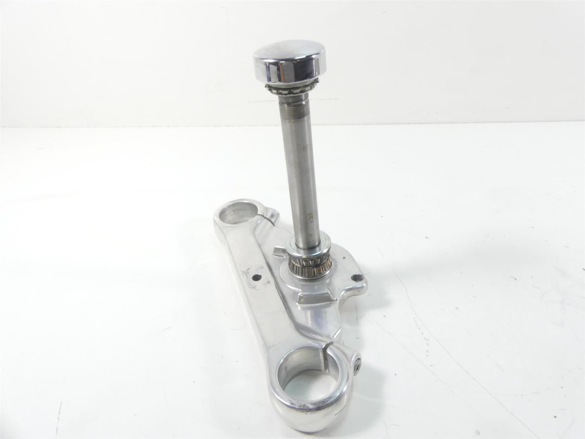 2009 Harley FXDF Dyna Fat Bob Lower Triple Tree Steering Yoke - 49mm 47648-08 {{ shop.shopifyCountryName }} - Mototech271