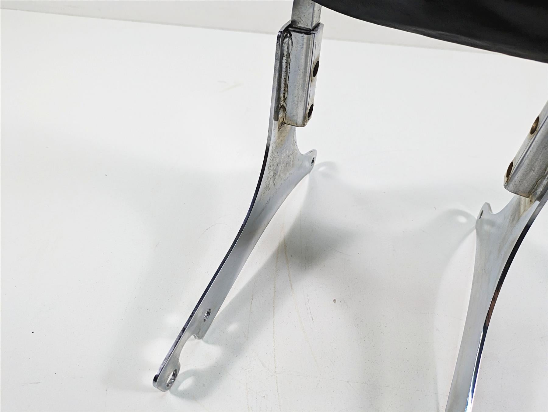 1986 Harley Sportster XLH 883 Sissybar Sissy Bar Backrest 15.5" + Pad - Read {{ shop.shopifyCountryName }} - Mototech271