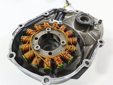 2016 Aprilia RSV 1100 Tuono V4 Factory Stator & Engine Side Cover 89841400XNB {{ shop.shopifyCountryName }} - Mototech271
