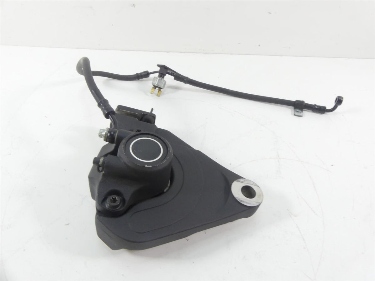 1993 Harley FXSTS Softail Springer Rear Brake Caliper + Line & Mount 44050-87 {{ shop.shopifyCountryName }} - Mototech271
