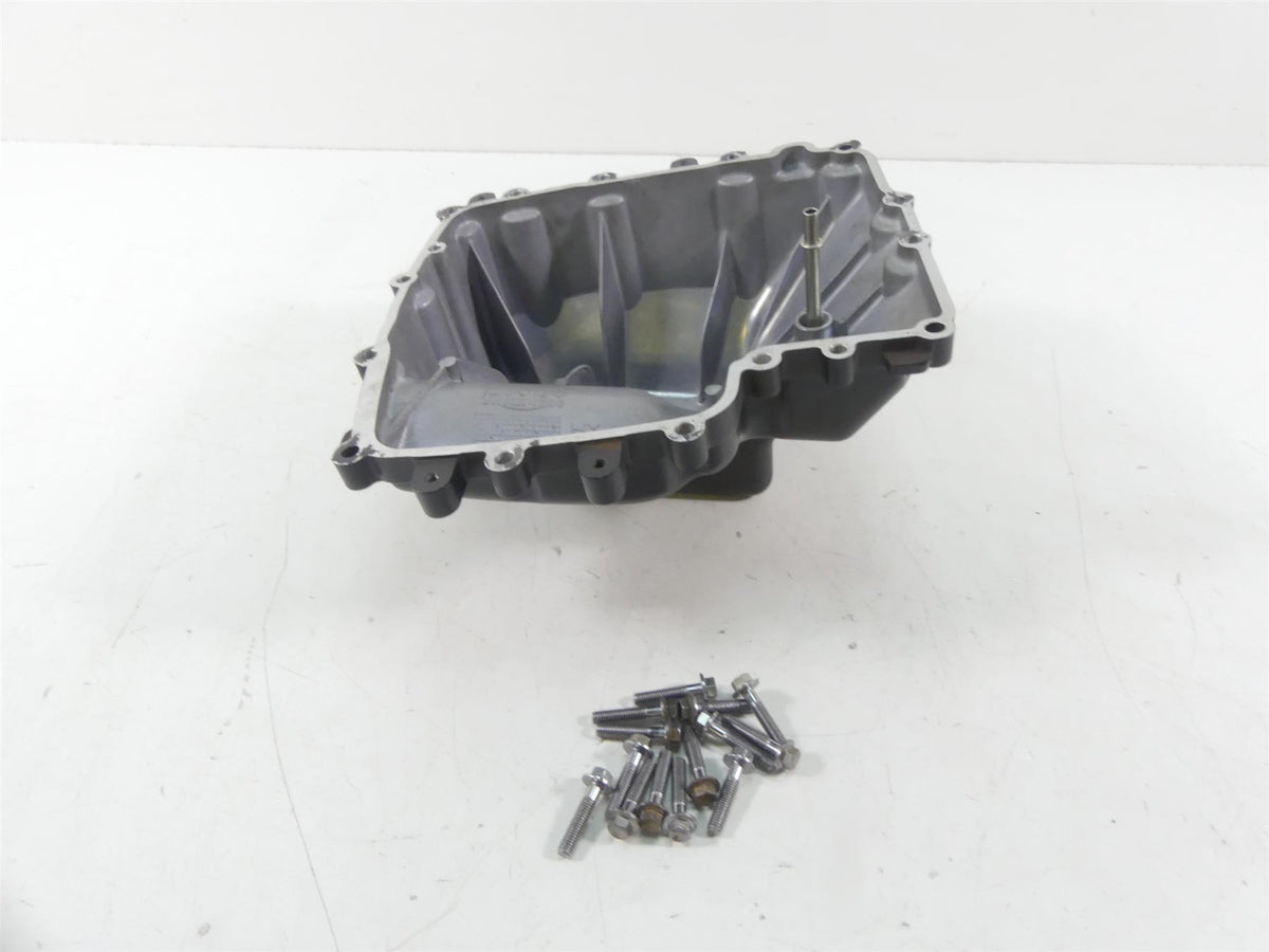2019 Triumph Street Triple 765R Lower Bottom Engine Cover Oil Pan T1230130 {{ shop.shopifyCountryName }} - Mototech271