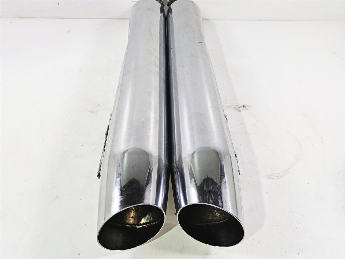 2010 Harley Touring FLHX Street Glide Stock Oem Exhaust Muffler Set 65592-09A {{ shop.shopifyCountryName }} - Mototech271