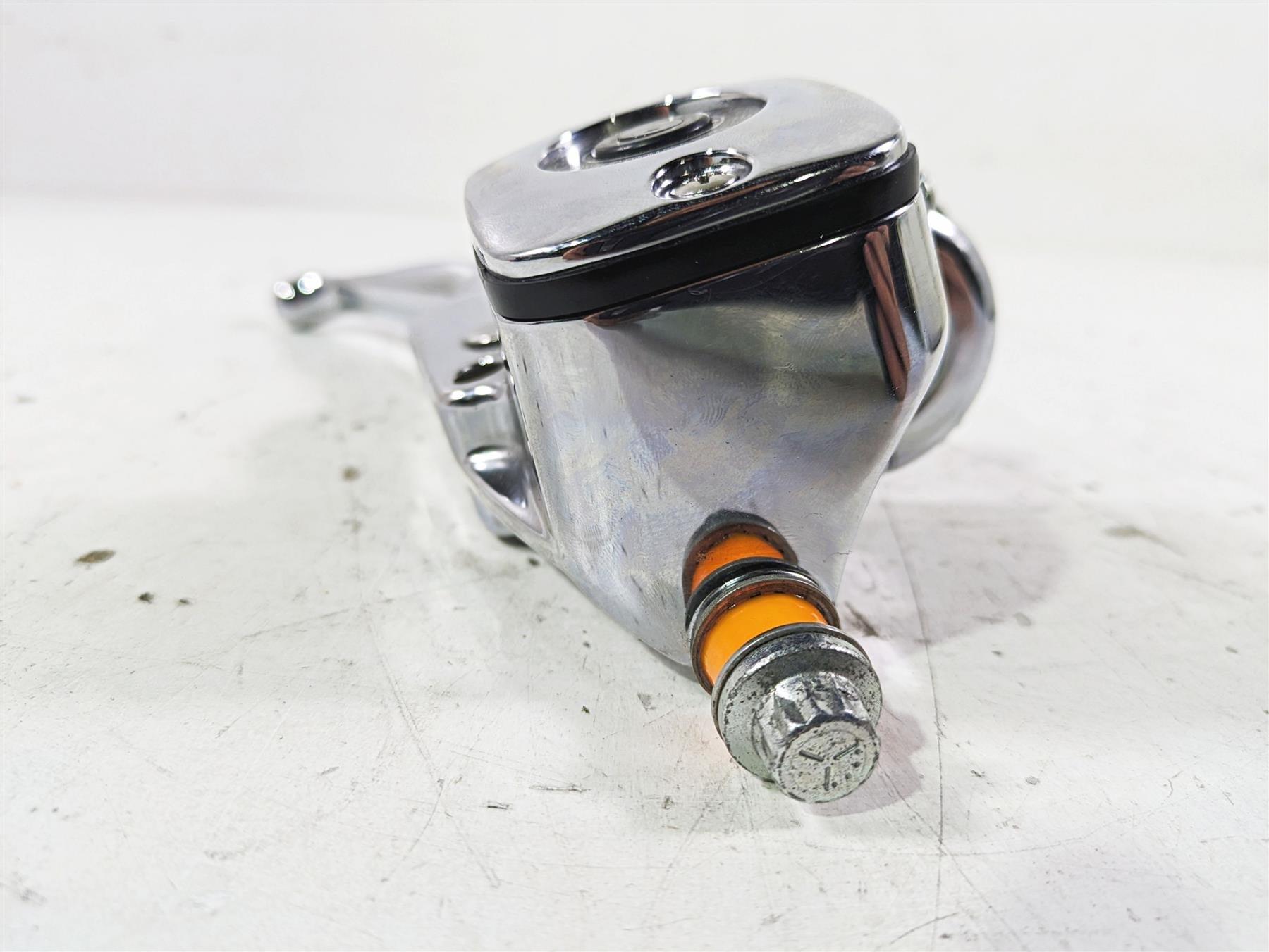 2005 Harley Softail FLSTFSE CVO Fat Boy Front Brake Mstr Cylinder 9/16 44728-05 {{ shop.shopifyCountryName }} - Mototech271
