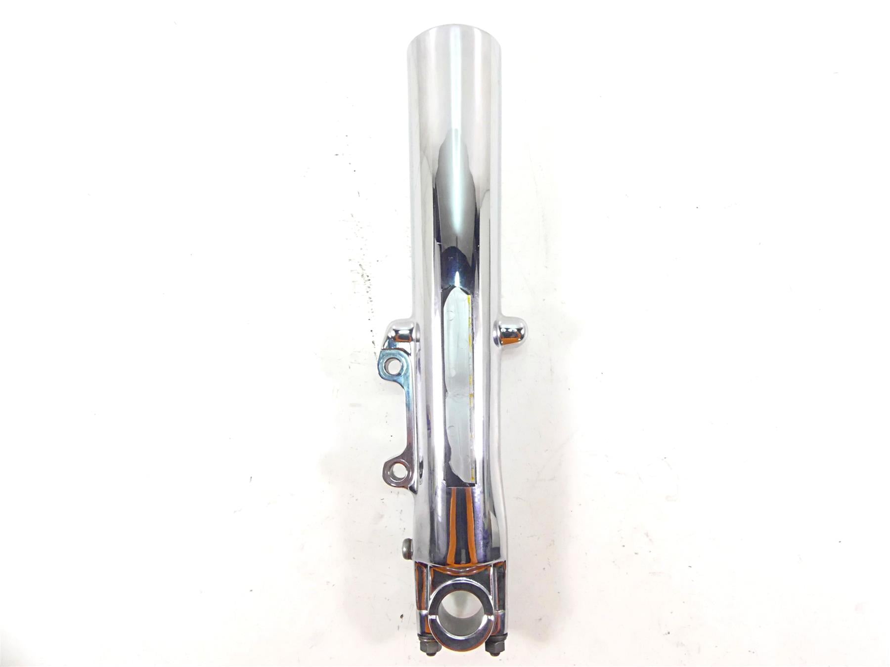 2007 Harley Touring FLHRSE CVO Road King Right Chrome Lower Fork Tube 46241-02A {{ shop.shopifyCountryName }} - Mototech271