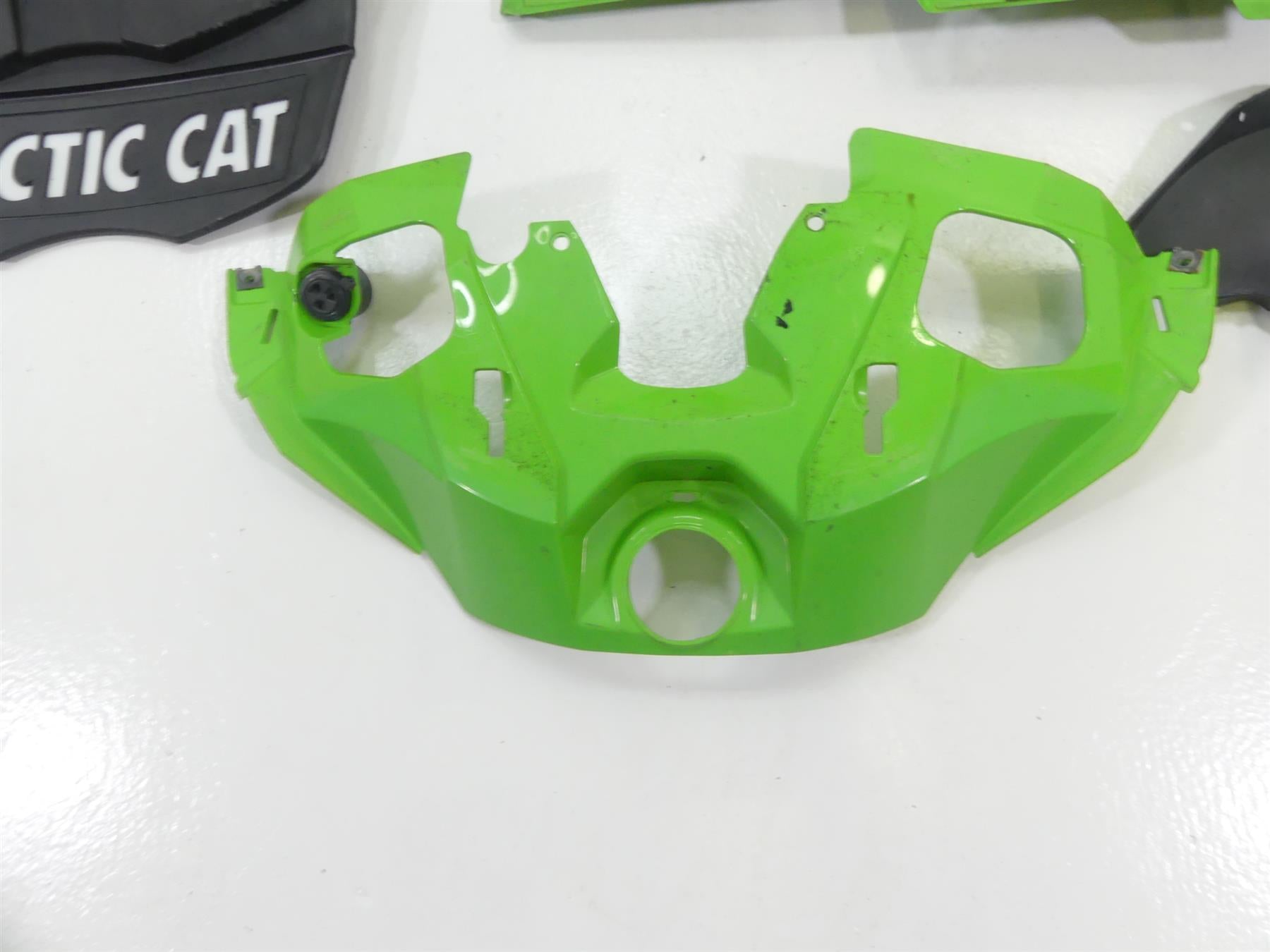 2017 Arctic Mountain Cat M8000 153 Green Plastics Fairing Cover Cowl Set {{ shop.shopifyCountryName }} - Mototech271
