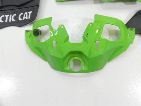 2017 Arctic Mountain Cat M8000 153 Green Plastics Fairing Cover Cowl Set {{ shop.shopifyCountryName }} - Mototech271