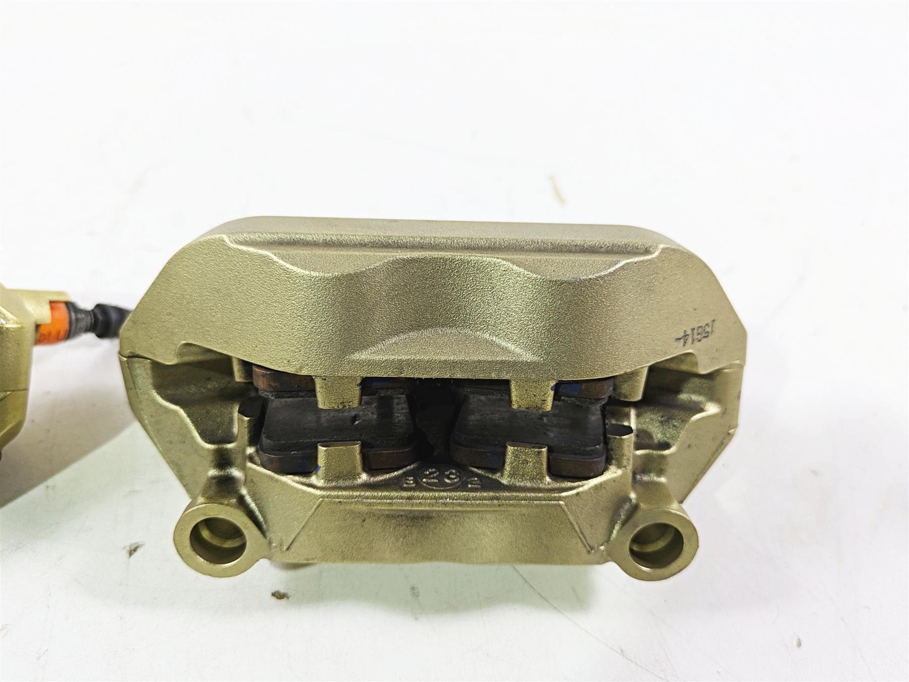 2016 BMW S1000RR K46 Golden Brembo Front Brake Calipers 100mm 34117714784 {{ shop.shopifyCountryName }} - Mototech271