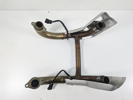 2020 Moto Guzzi V85 TT Adventure Oem Exhaust Header Pipes Manifold 2B006365 {{ shop.shopifyCountryName }} - Mototech271