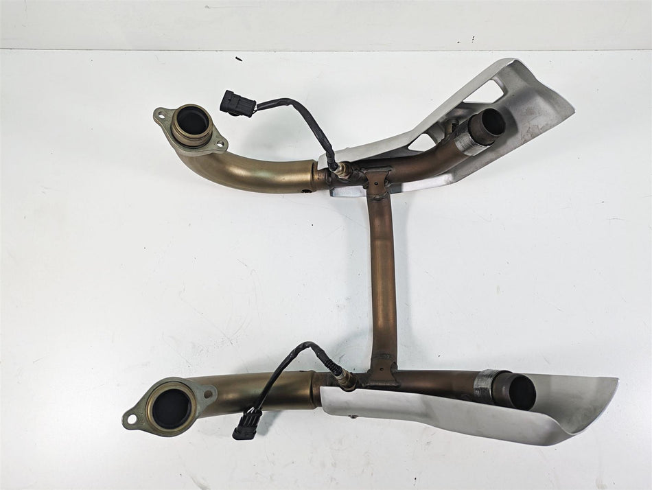 2020 Moto Guzzi V85 TT Adventure Oem Exhaust Header Pipes Manifold 2B006365 {{ shop.shopifyCountryName }} - Mototech271