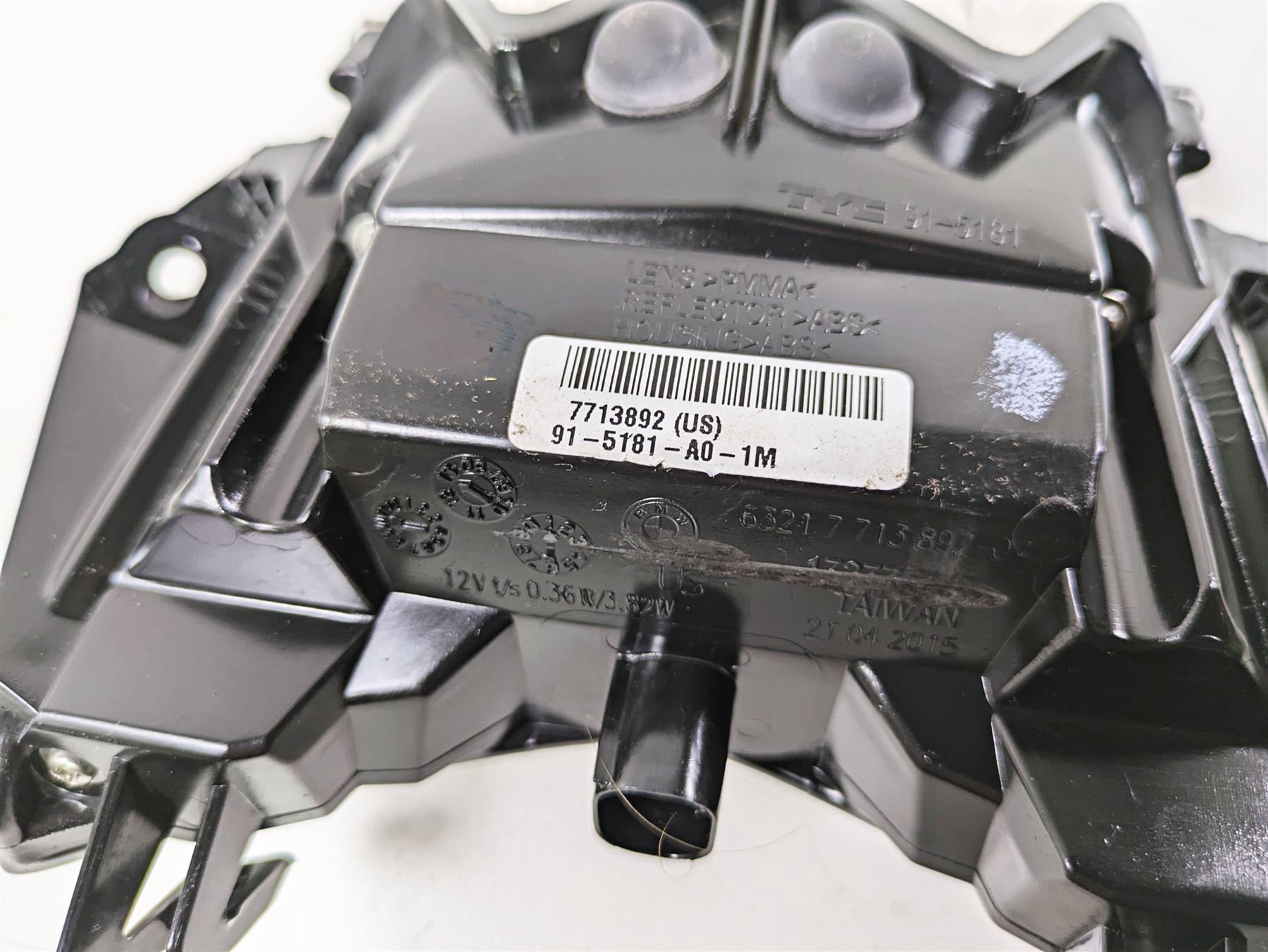2016 BMW S1000RR K46 Taillight Tail Light Lamp Rear 63217713892 {{ shop.shopifyCountryName }} - Mototech271