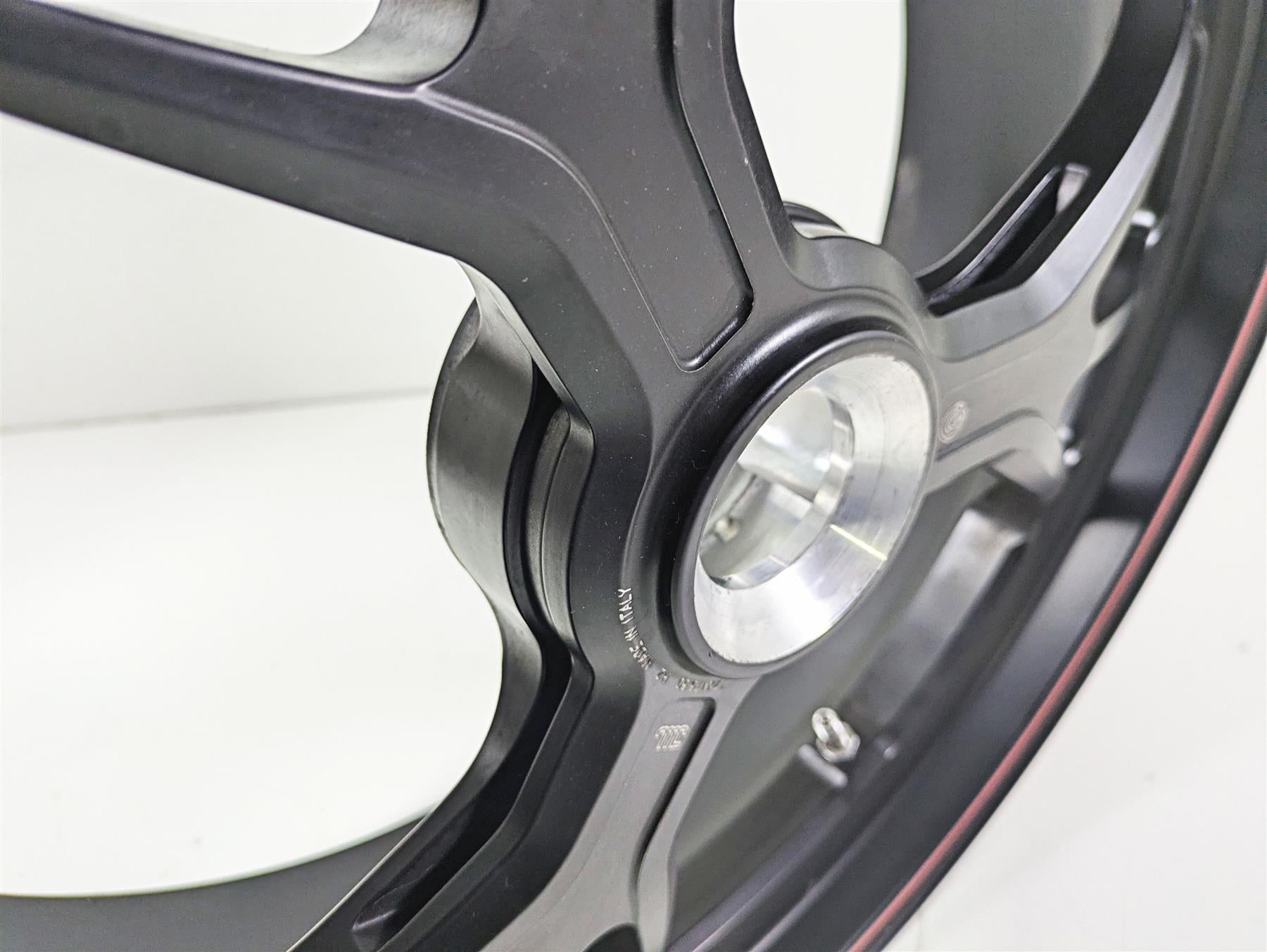 2015 Ducati Hypermotard 821 SP 17x5.5 Marchesini Rear Wheel Rim 50221561AB {{ shop.shopifyCountryName }} - Mototech271
