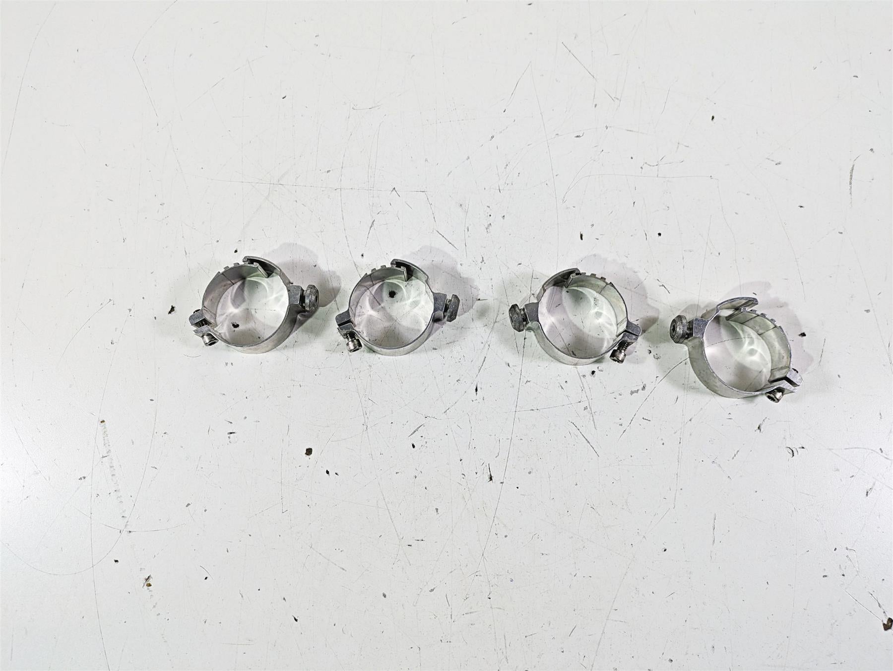 2002 Honda VTX1800 Retro Wind Shield Windscreen Mount Clamp Set {{ shop.shopifyCountryName }} - Mototech271
