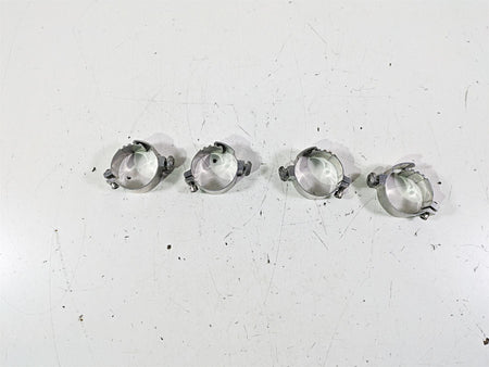 2002 Honda VTX1800 Retro Wind Shield Windscreen Mount Clamp Set {{ shop.shopifyCountryName }} - Mototech271