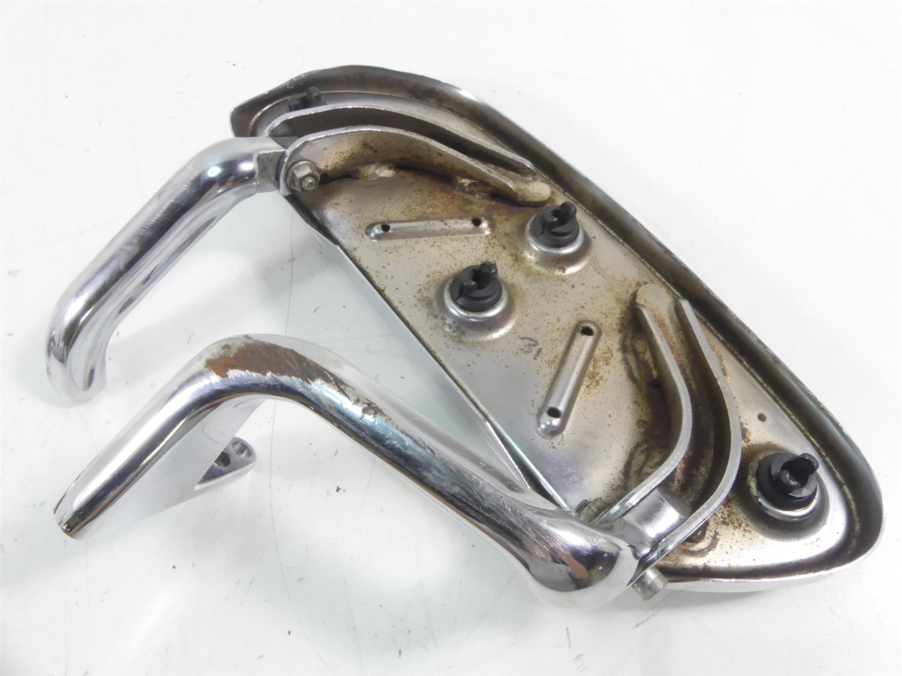 2007 Harley Touring FLHTCU SE CVO Electra Glide Front Floor Board Set 50812-07 {{ shop.shopifyCountryName }} - Mototech271