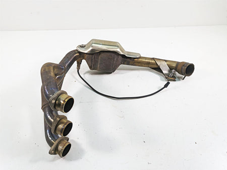 2012 Triumph Tiger 800XC ABS Oem Exhaust Header Manifold Pipe T2205036 {{ shop.shopifyCountryName }} - Mototech271