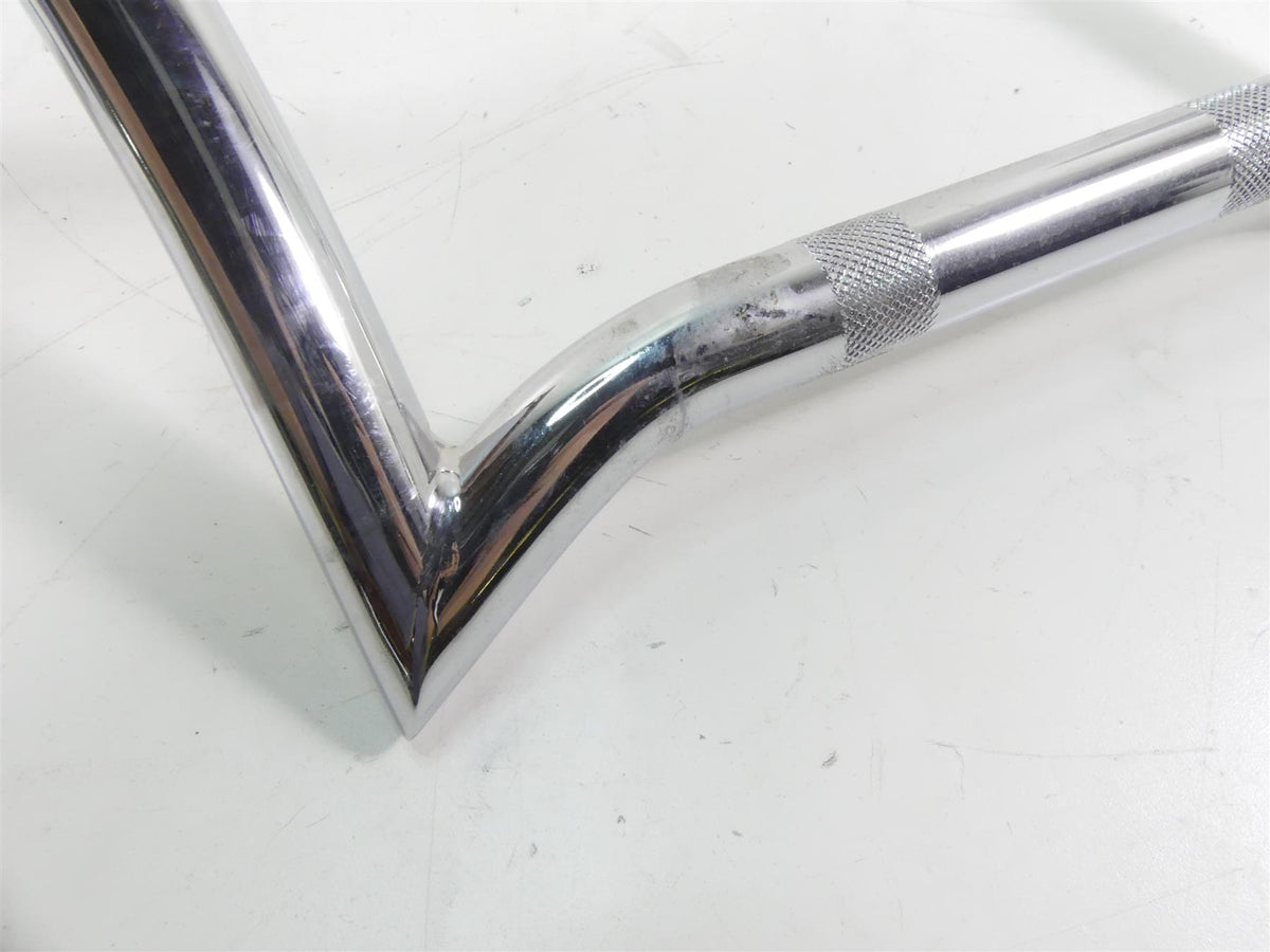 2003 Honda VTX1800R Aftermarket Handlebar Handle Z-Bar Chrome Steering {{ shop.shopifyCountryName }} - Mototech271