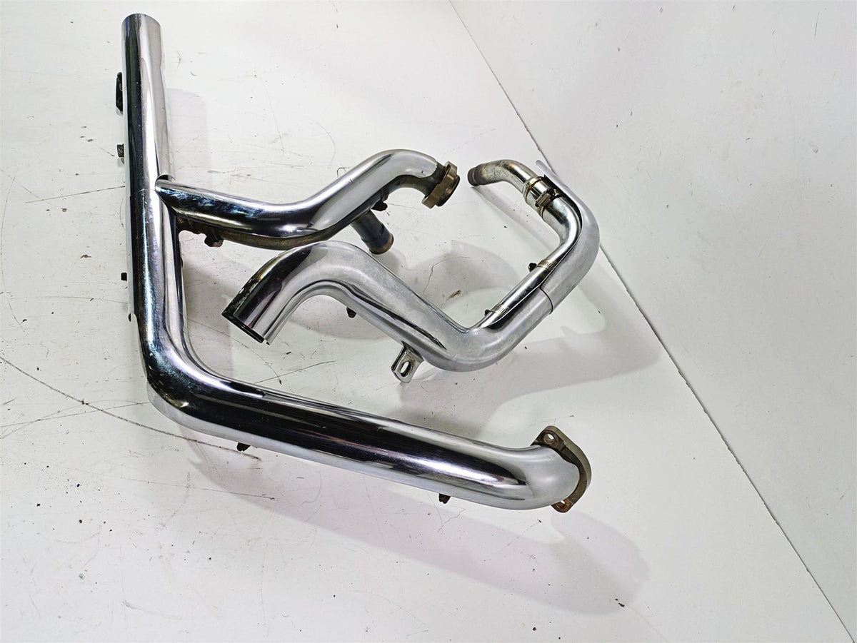 2005 Harley Softail FLSTSCI Heritage Springer Exhaust Pipe Header Set 65513-00A {{ shop.shopifyCountryName }} - Mototech271