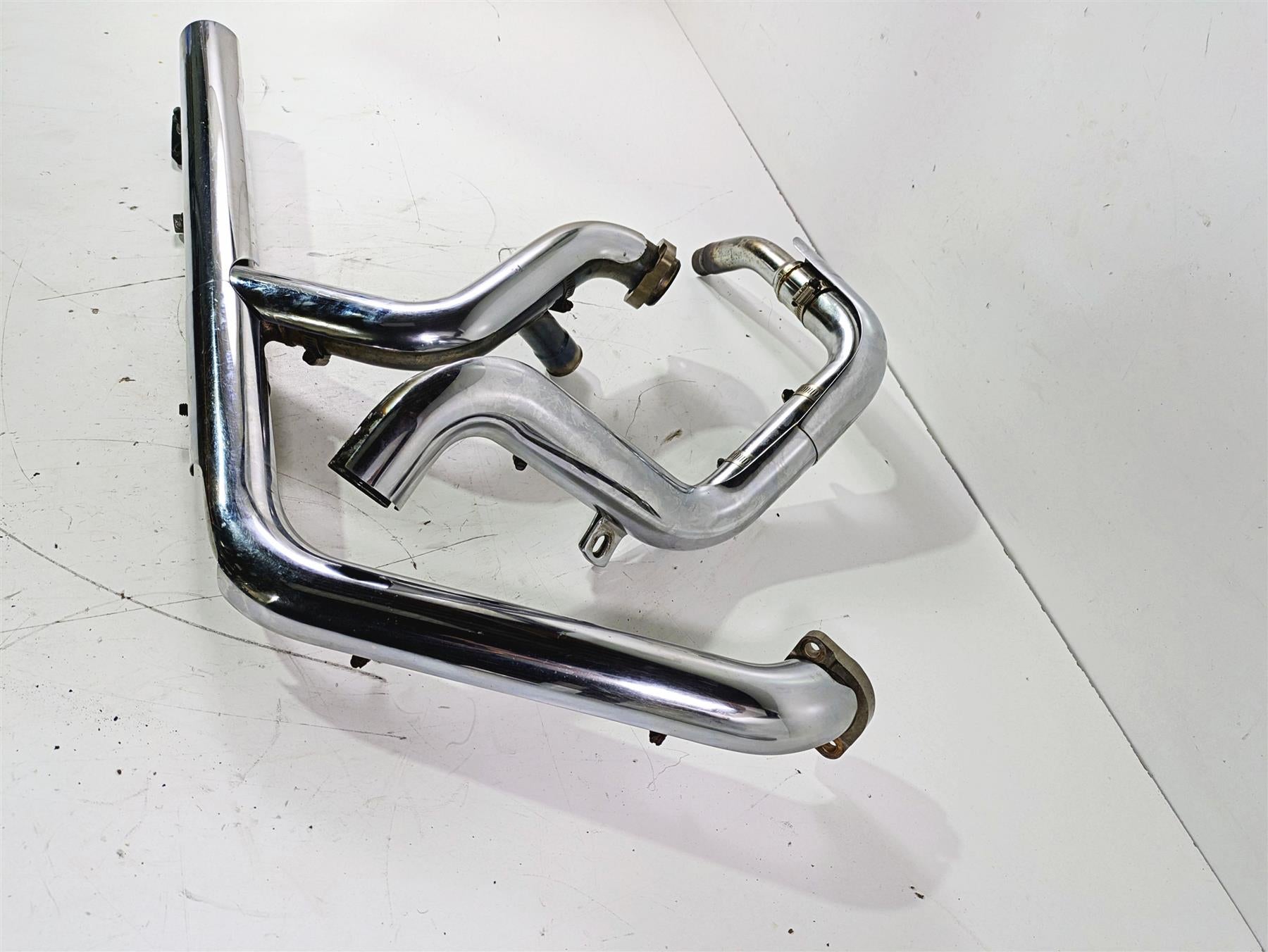 2005 Harley Softail FLSTSCI Heritage Springer Exhaust Pipe Header Set 65513-00A {{ shop.shopifyCountryName }} - Mototech271