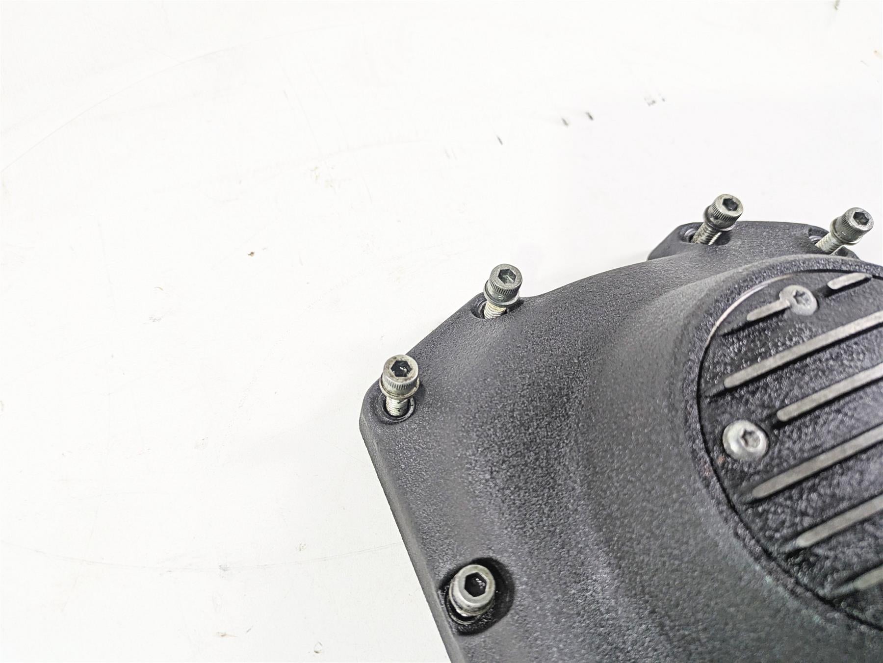 2001 Harley Touring FLHX Street Glide Timing Cover Wrinkled Black 25362-01B {{ shop.shopifyCountryName }} - Mototech271