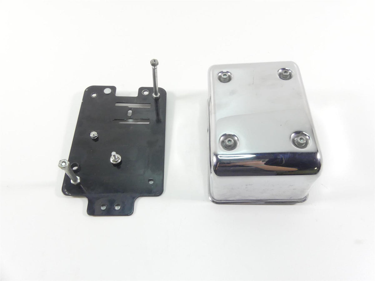 1999 Harley Dyna FXDL Low Rider Electrical Box Panel & Chrome Cover 66333-99 {{ shop.shopifyCountryName }} - Mototech271