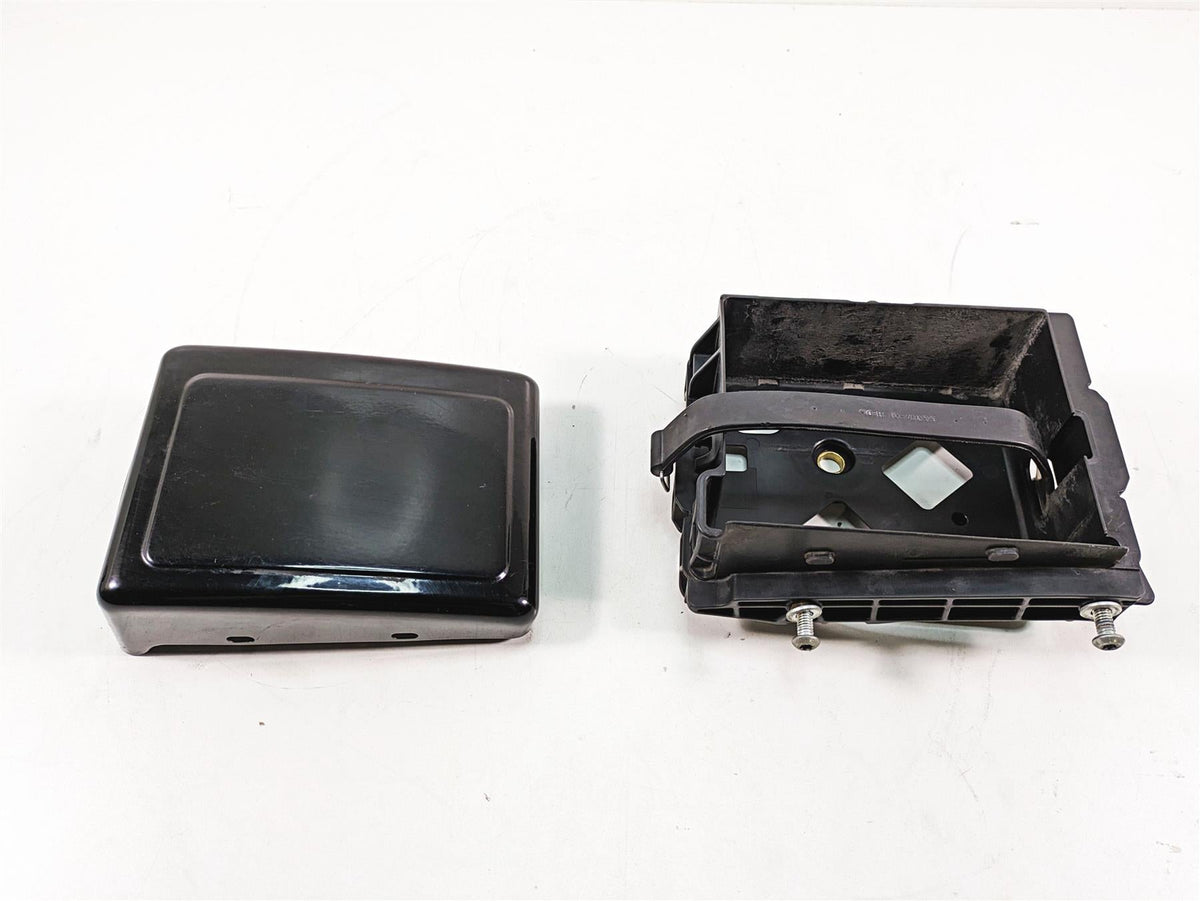 2012 Harley FLD Dyna Switchback Battery Tray Carrier Stay & Cover 70379-06B {{ shop.shopifyCountryName }} - Mototech271