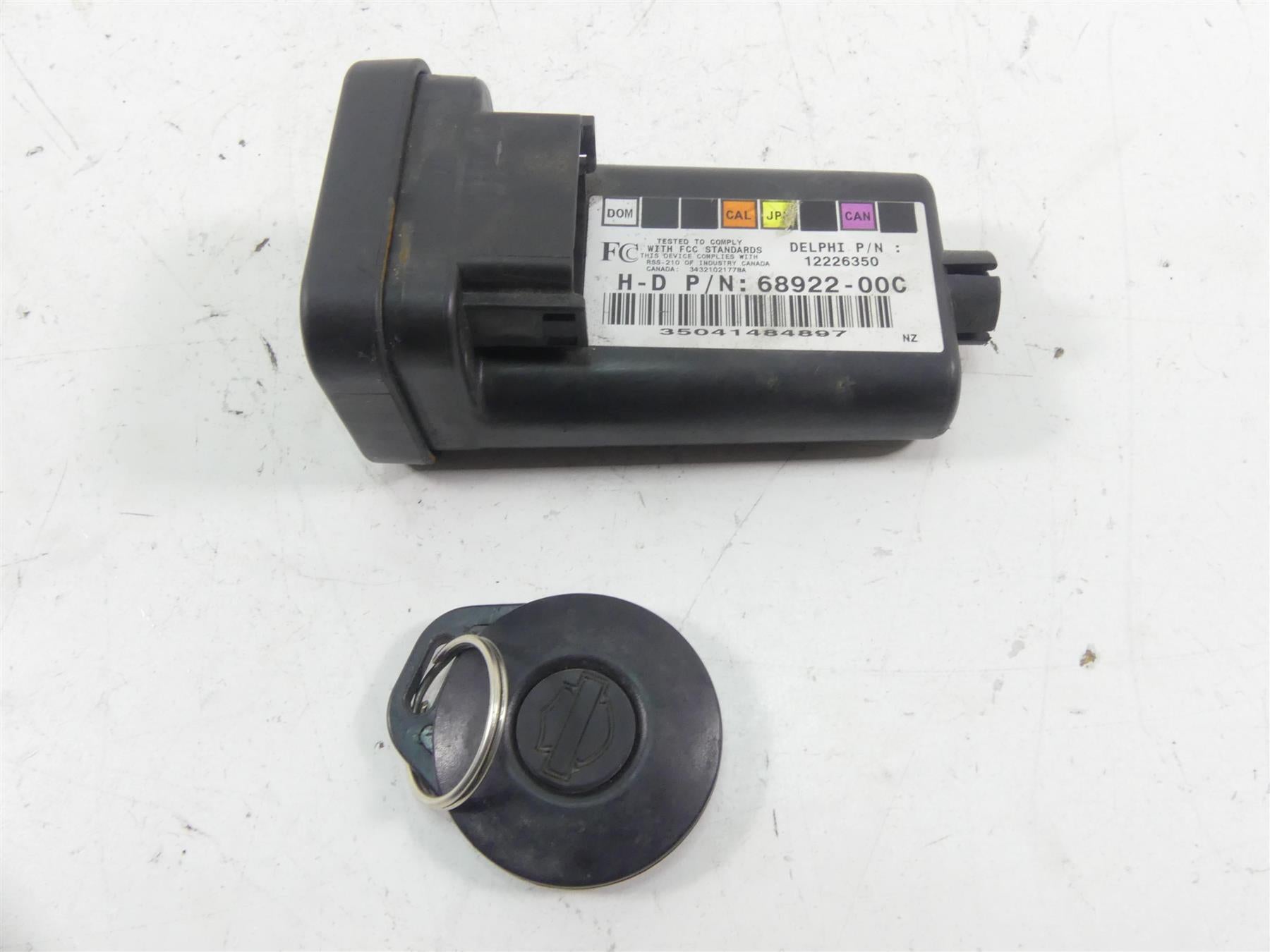 2005 Harley Touring CVO FLHTCSE Electra Glide Tssm Module Fob Key 68922-00 | Mototech271
