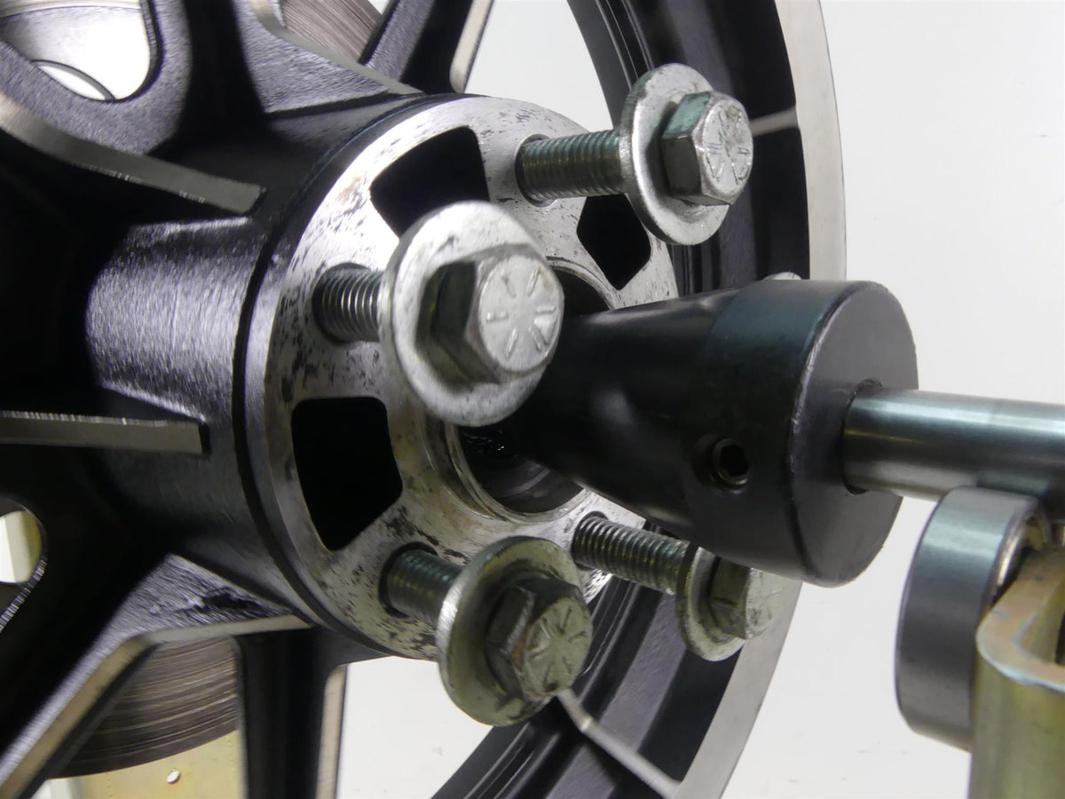1993 Harley Dyna FXDL Low Rider Rear 9 Spoke Cast Wheel Rim 16x3 41015-86 {{ shop.shopifyCountryName }} - Mototech271