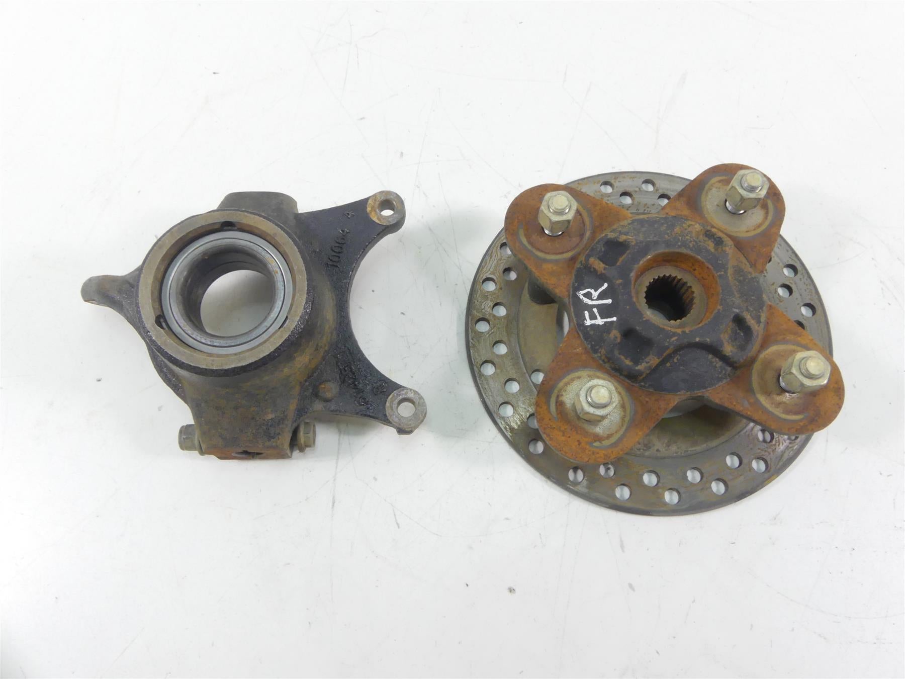 2019 Polaris General 1000 EPS Front Right Knee Hub & Rotor Set 5143616 5142571 | Mototech271