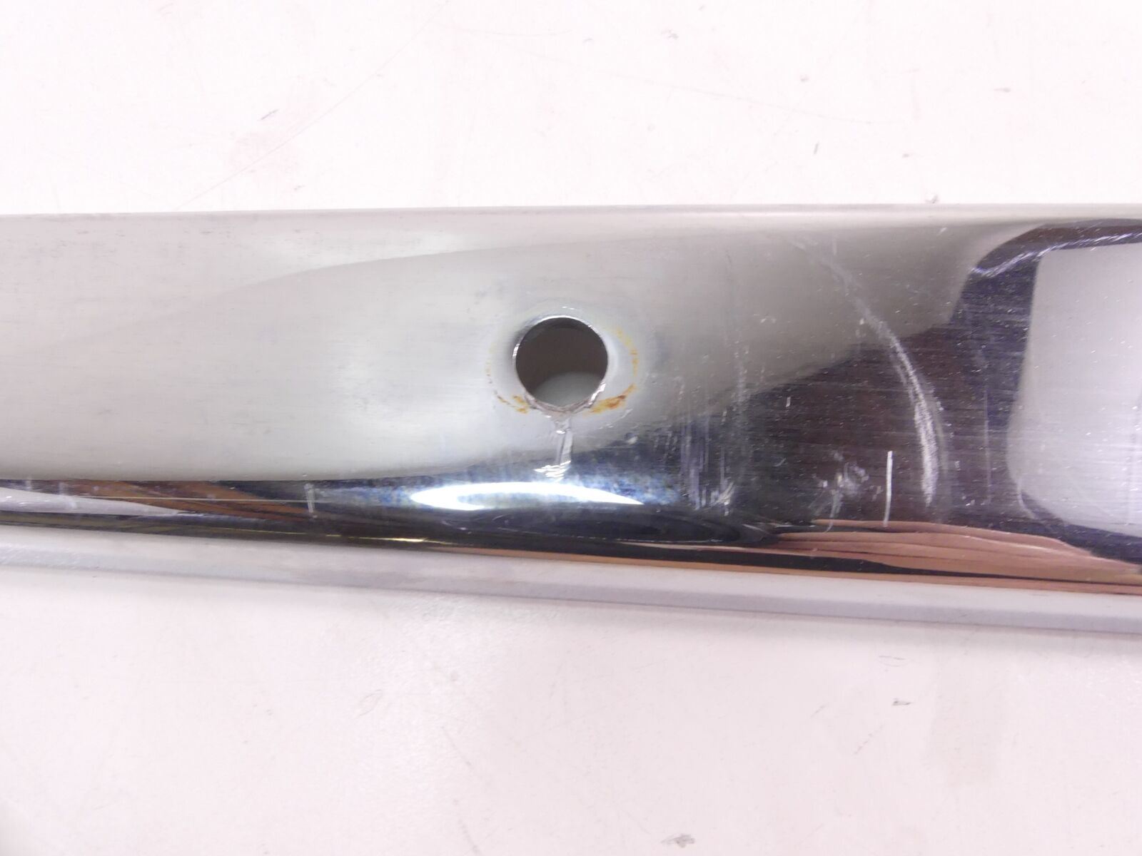 2006 Harley FLSTCI Softail Heritage Rear Right Chrome Fender Brace 59955-03 {{ shop.shopifyCountryName }} - Mototech271