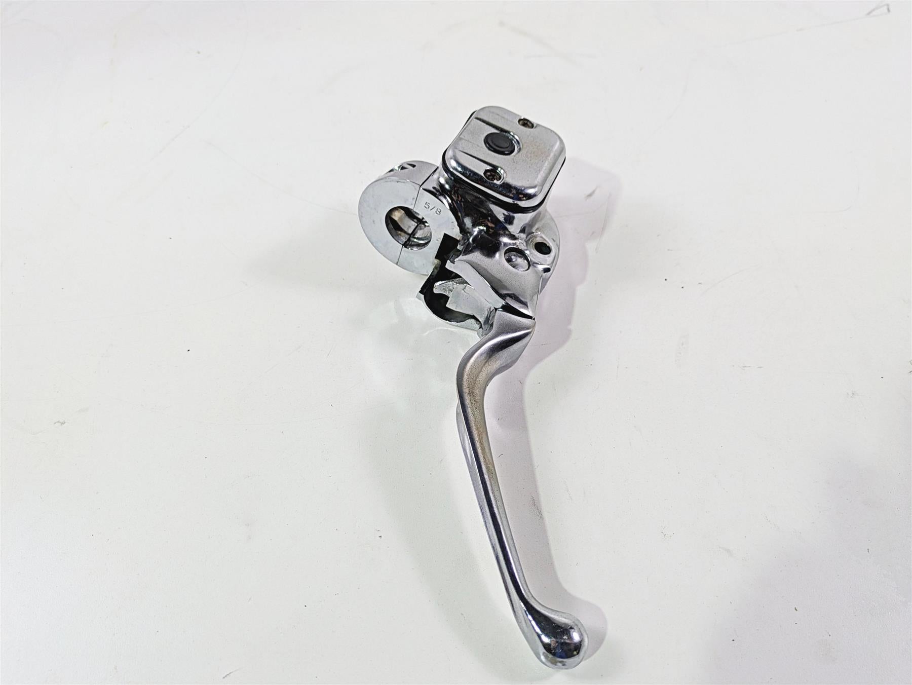 2002 Big Dog Pitbull Harley 1" Clamp Front Brake Master Cylinder Chrome 5/8 {{ shop.shopifyCountryName }} - Mototech271