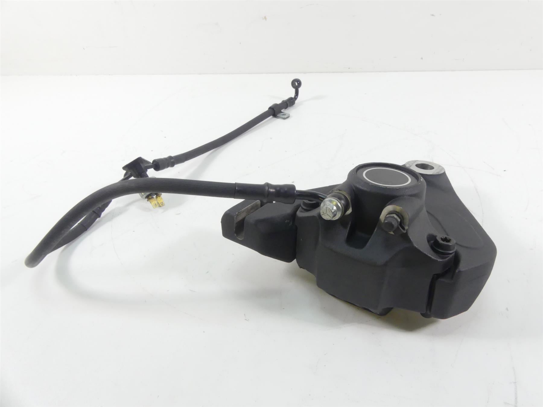 1993 Harley FXSTS Softail Springer Rear Brake Caliper + Line & Mount 44050-87 {{ shop.shopifyCountryName }} - Mototech271