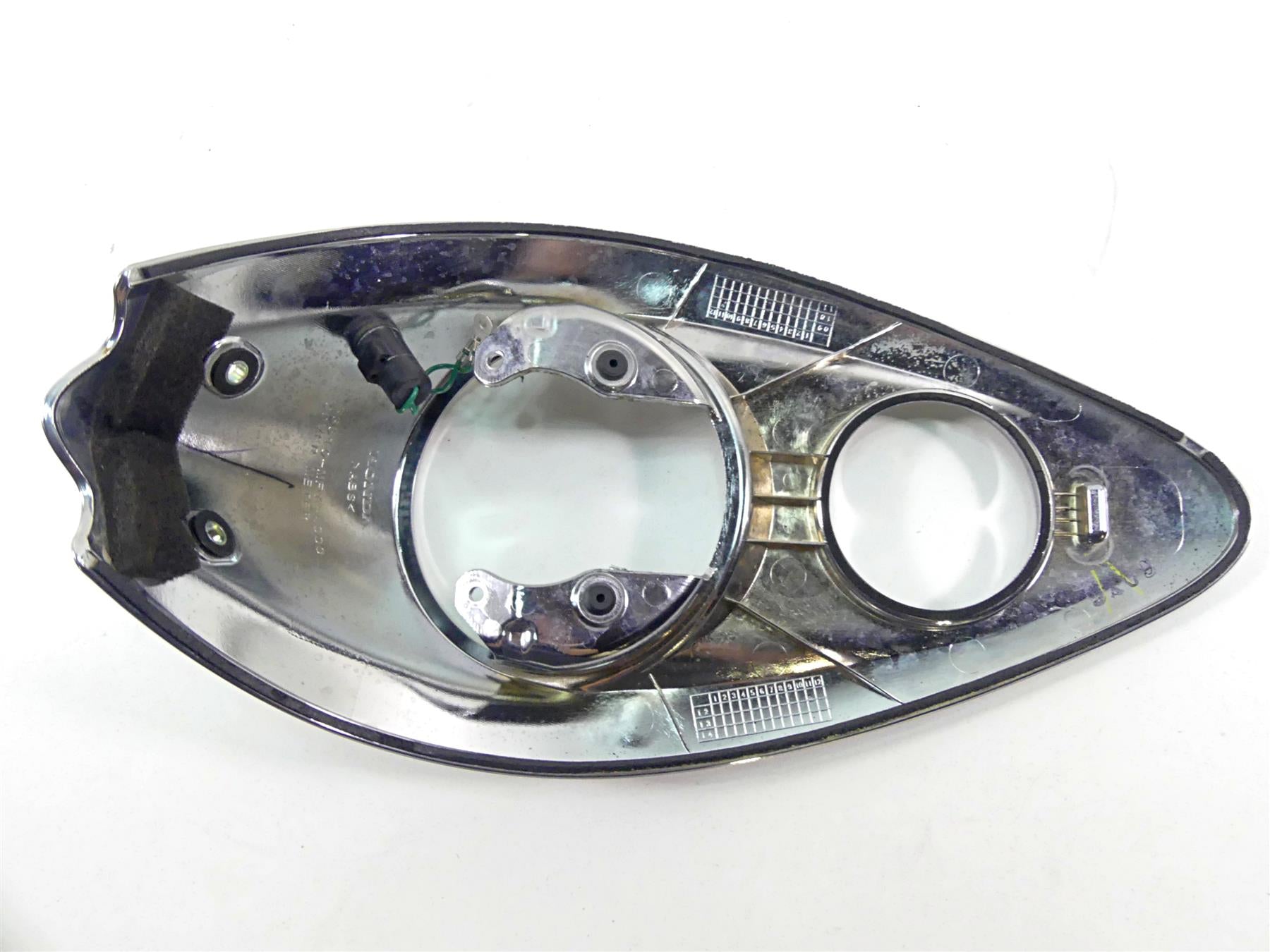 2010 Honda VT1300 CR Stateline Fuel Gas Tank Dash Cover Panel 83510-MFY-A000 {{ shop.shopifyCountryName }} - Mototech271