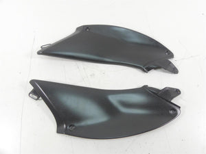 2015 Ducati Diavel Carbon Red Fiber Under Tank Knee Cover Fairing Set 48015241A | Mototech271
