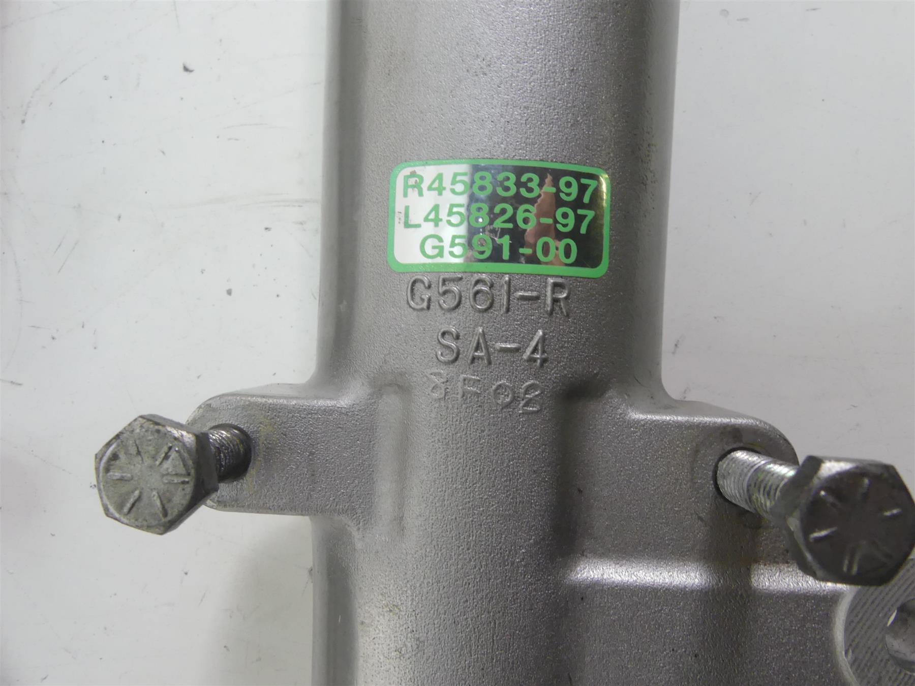 1999 Harley Touring FLHTCUI Electra Glide Straight Front Fork Legs Set 45826-97 {{ shop.shopifyCountryName }} - Mototech271