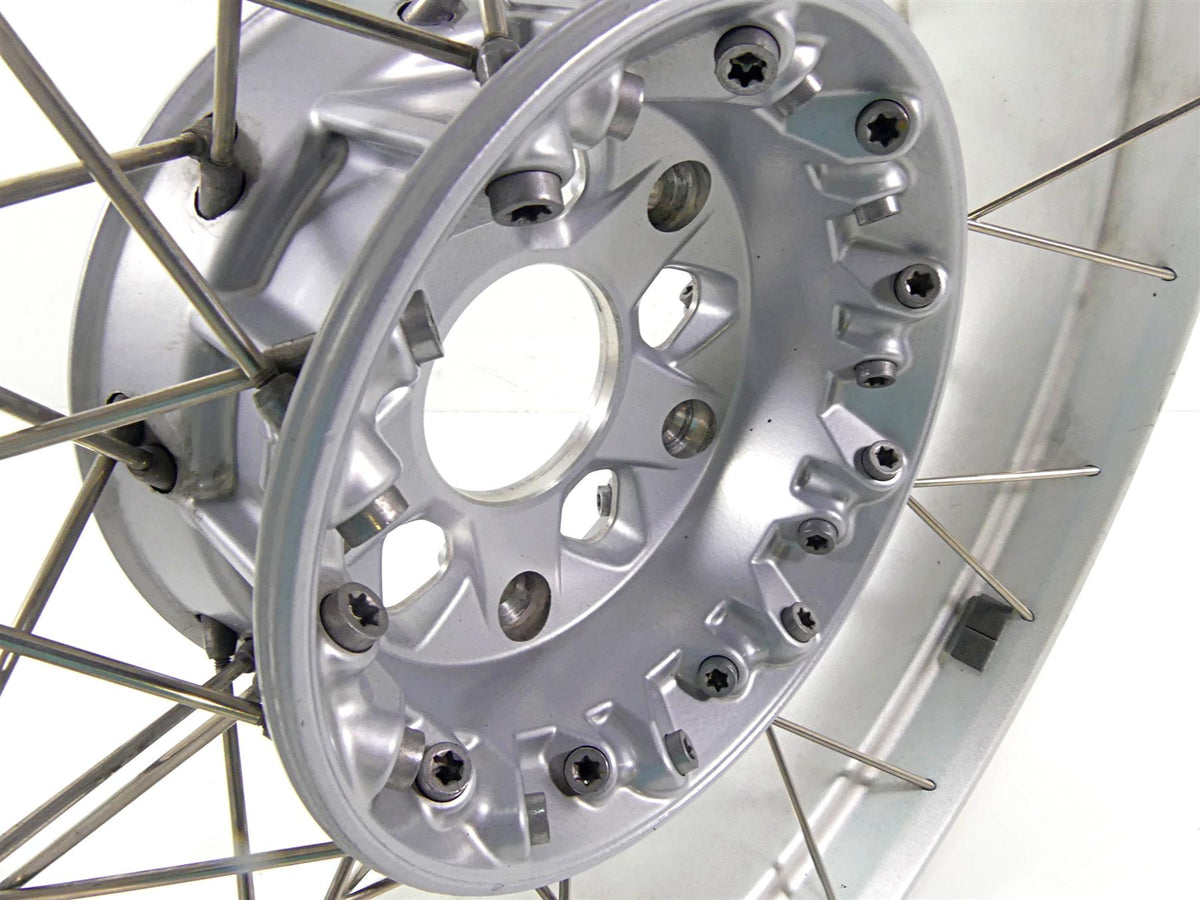 2014 BMW R1200GS K50 Straight 17x4.5 Cross Spoke Rear Wheel Rim 36318526651 {{ shop.shopifyCountryName }} - Mototech271