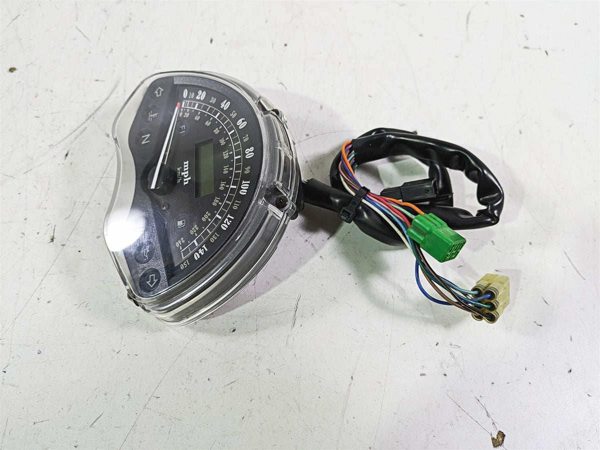 2002 Honda VTX1800 Retro Gauges Speedometer Instrument - 17k 37200-MCV-671 {{ shop.shopifyCountryName }} - Mototech271