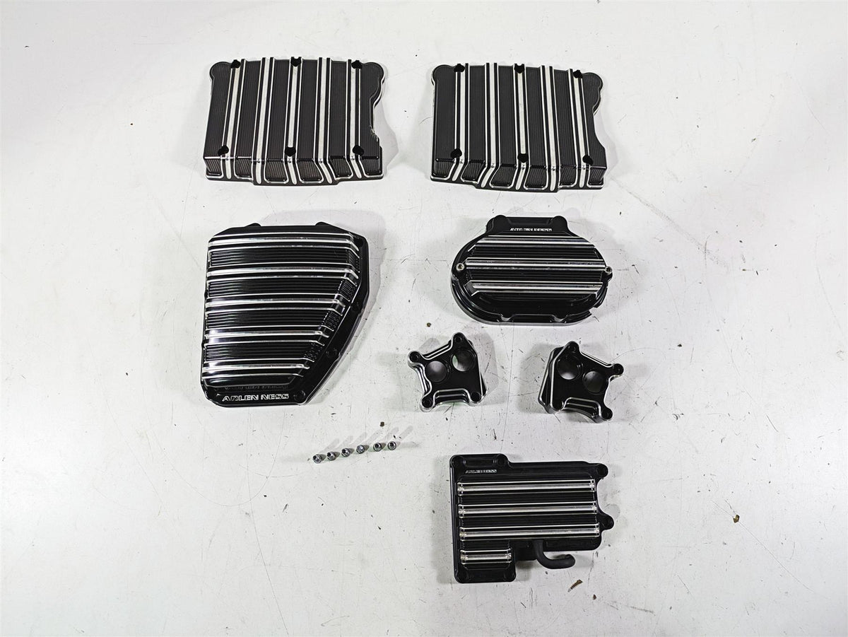 2015 Harley Touring FLHXS Street Glide Arlen Ness Engine Tranny Cover Set 03-963 {{ shop.shopifyCountryName }} - Mototech271