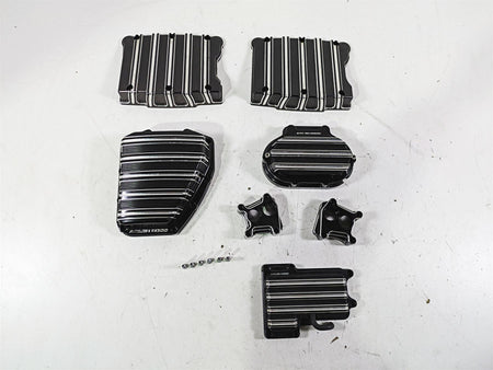 2015 Harley Touring FLHXS Street Glide Arlen Ness Engine Tranny Cover Set 03-963 {{ shop.shopifyCountryName }} - Mototech271