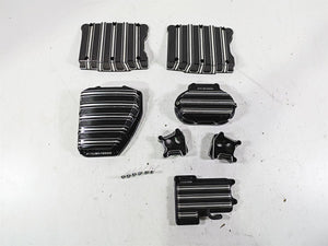 2015 Harley Touring FLHXS Street Glide Arlen Ness Engine Tranny Cover Set 03-963