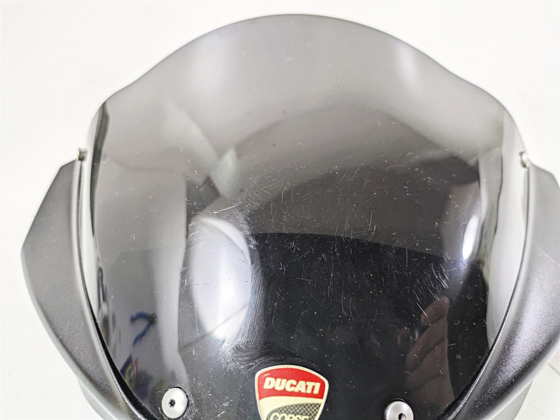 2009 Ducati Monster 1100 S Windshield Wind Screen Shield & Mount 48130531A {{ shop.shopifyCountryName }} - Mototech271